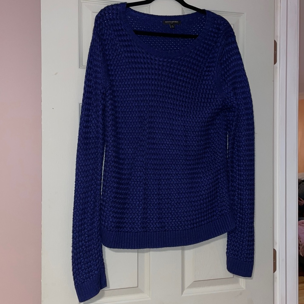 Navy Banana Republic Sweater